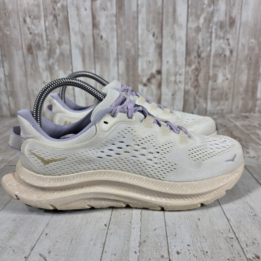Hoka One One Kawana 2 Womens 6.5 Running Shoes White Lavender 1161930